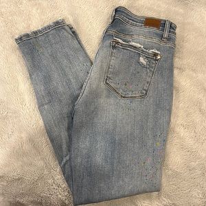 Judy Blue splatter paint size 9